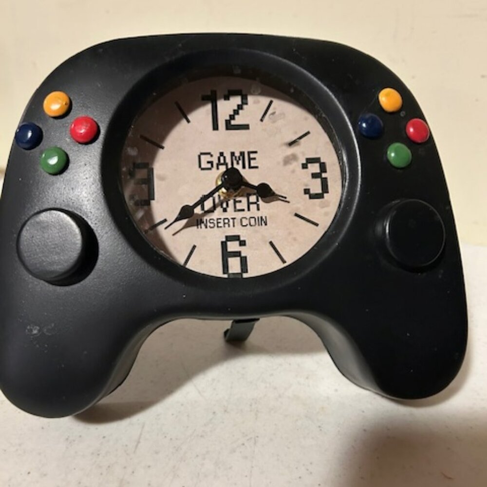 Playstation Clock and 2 pair Fortnite Curtains